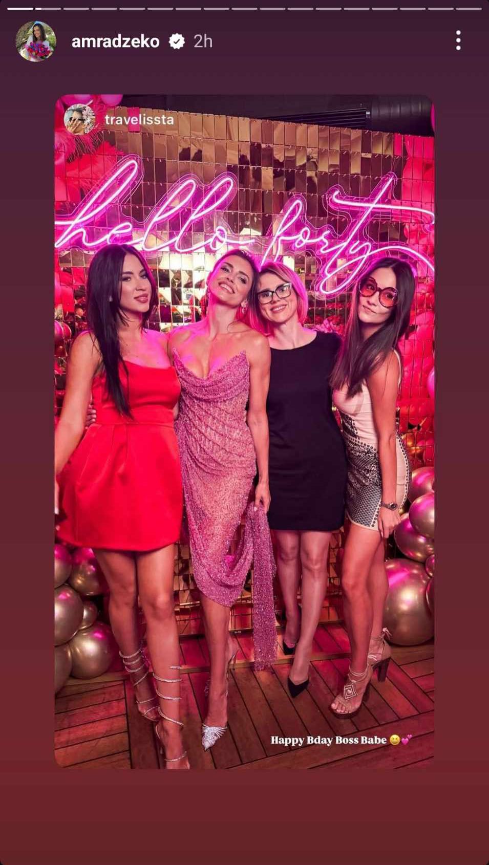 Nekada vrlo uspješna manekenka sa svjetskom karijerom, danas je supruga popularnog fudbalera Edina Džeke