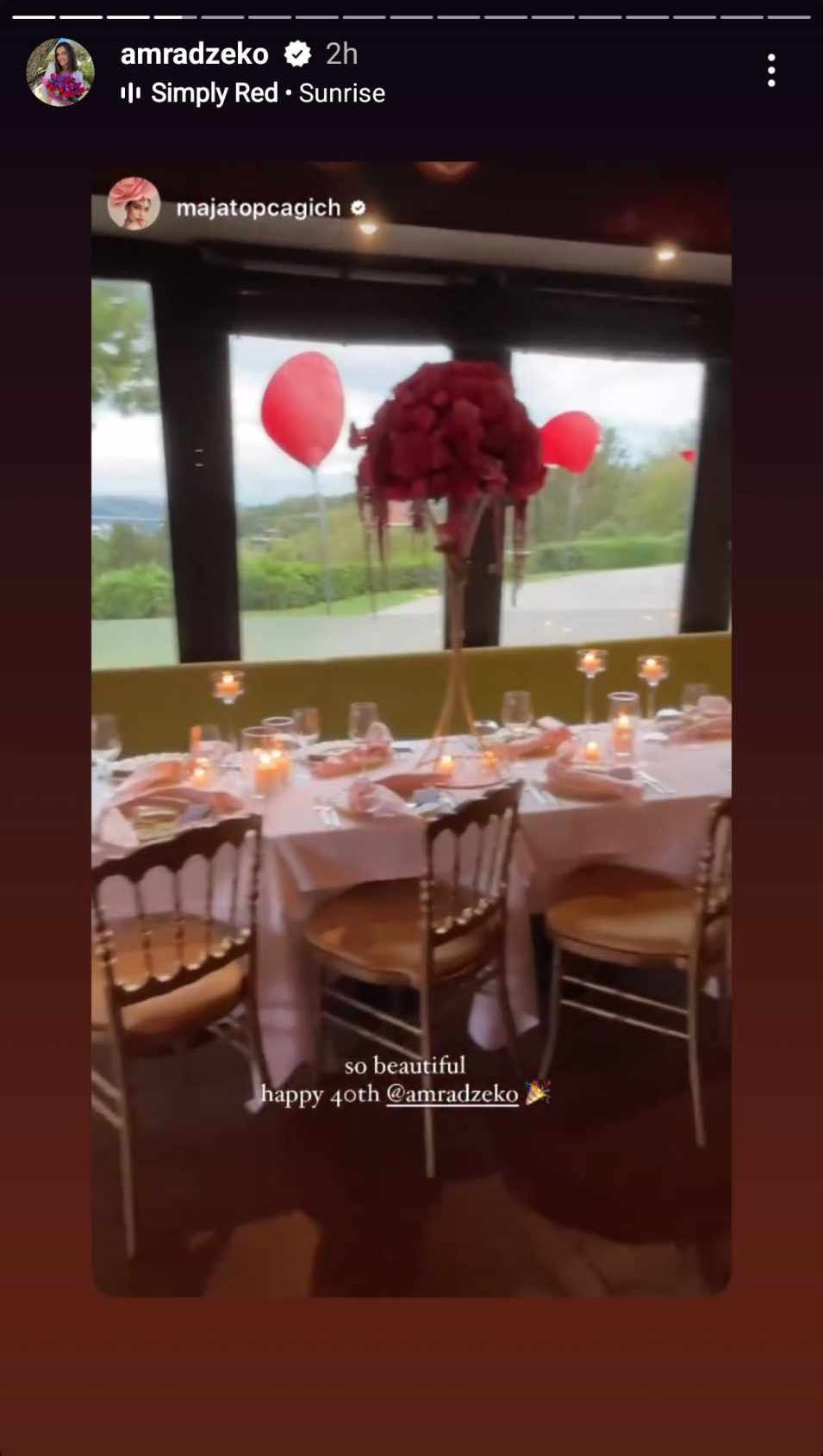 Nekada vrlo uspješna manekenka sa svjetskom karijerom, danas je supruga popularnog fudbalera Edina Džeke