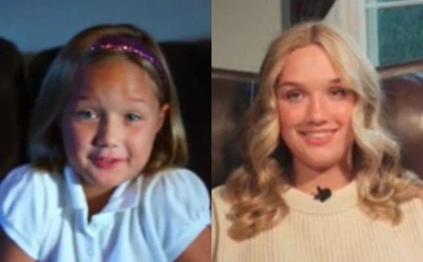 U prvom isječku Elizabeth i njen otac razgovaraju o tome šta želi biti kad odraste