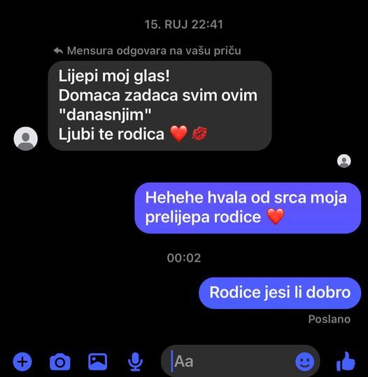 Mensur Salkić emotivnom porukom se oprostio od sestre