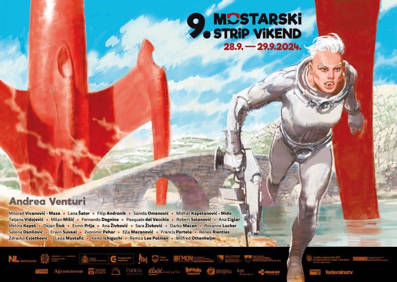 9. Mostarski strip vikend: Bogat program i 30 gostiju iz raznih dijelova svijeta