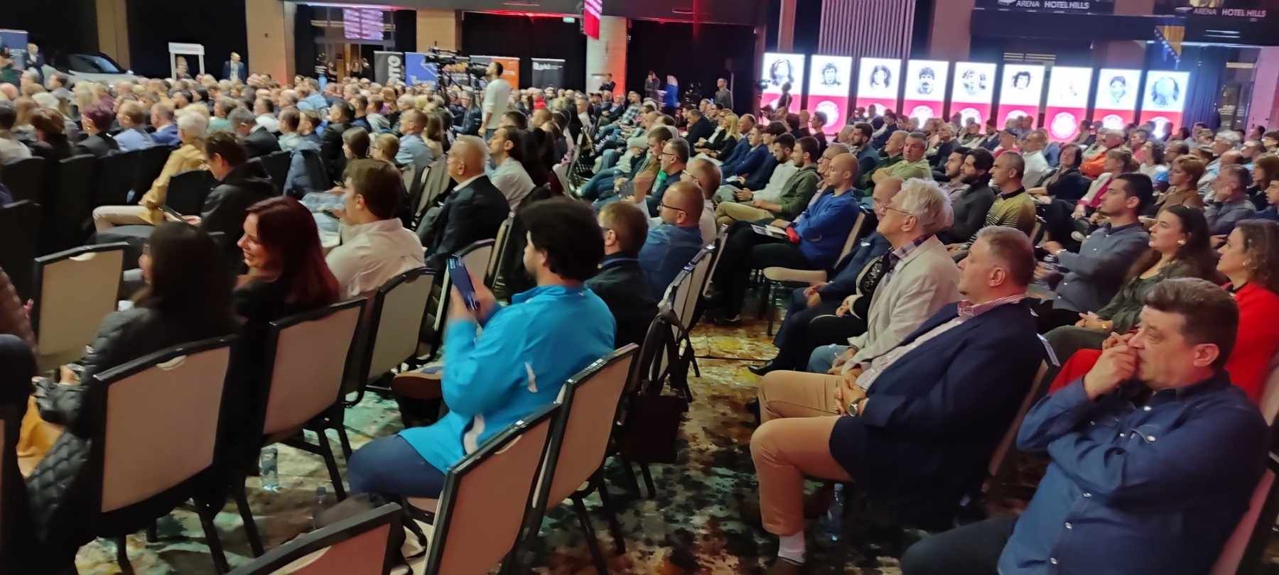 U ovom sportsko-dokumentarnom filmu u hotelu Hils u Sarajevu uživale su mnoge legende sporta 