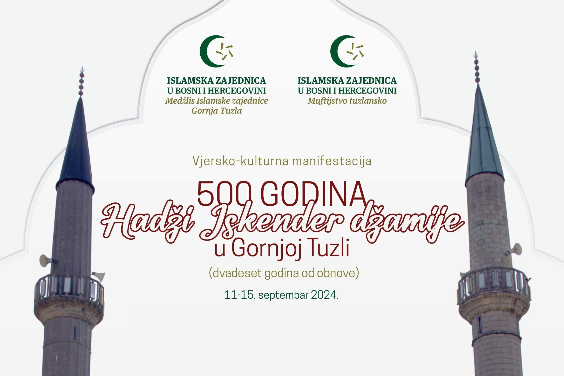 Hadži Iskender džamija, u narodu poznata i kao Čaršijska, podignuta je 1525. godine u centru naselja