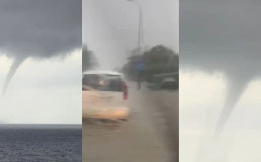 U Splitu je za 20 minuta palo 20 litara kiše po metru kvadratnom, a sve rekorde oborilo je Zadvarje