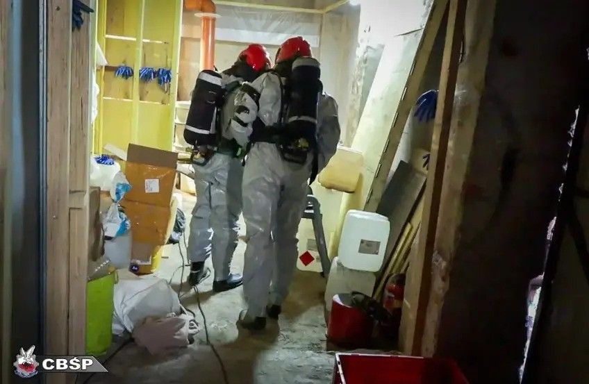 EUROPOL je pružio podršku ovoj operaciji, koja je dovela do otkrivanja najveće laboratije za proizvodnju droge u historiji na području Poljsk