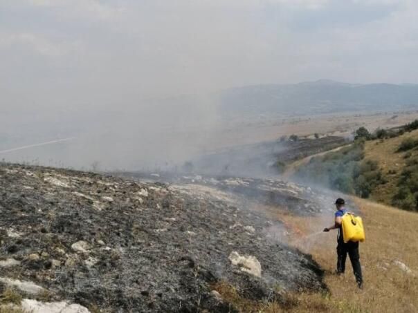 Za sada kuće nisu ugrožene, vatrogasci su požar stavili pod kontrolu