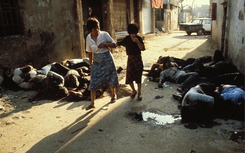 Između 800 i 3500 Palestinaca ubijeno je u izbjegličkim kampovima u Bejrutu tokom libanskog rata 1982. godine 