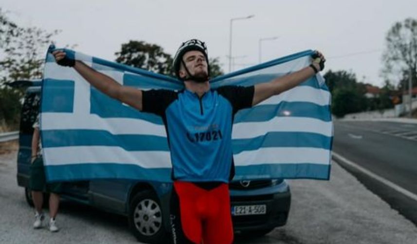 Faruk je na humanoj misiji koju je započeo u Sarajevu do Grčke trčao, plivao, vozio bicikl i to sve s jednim ciljem