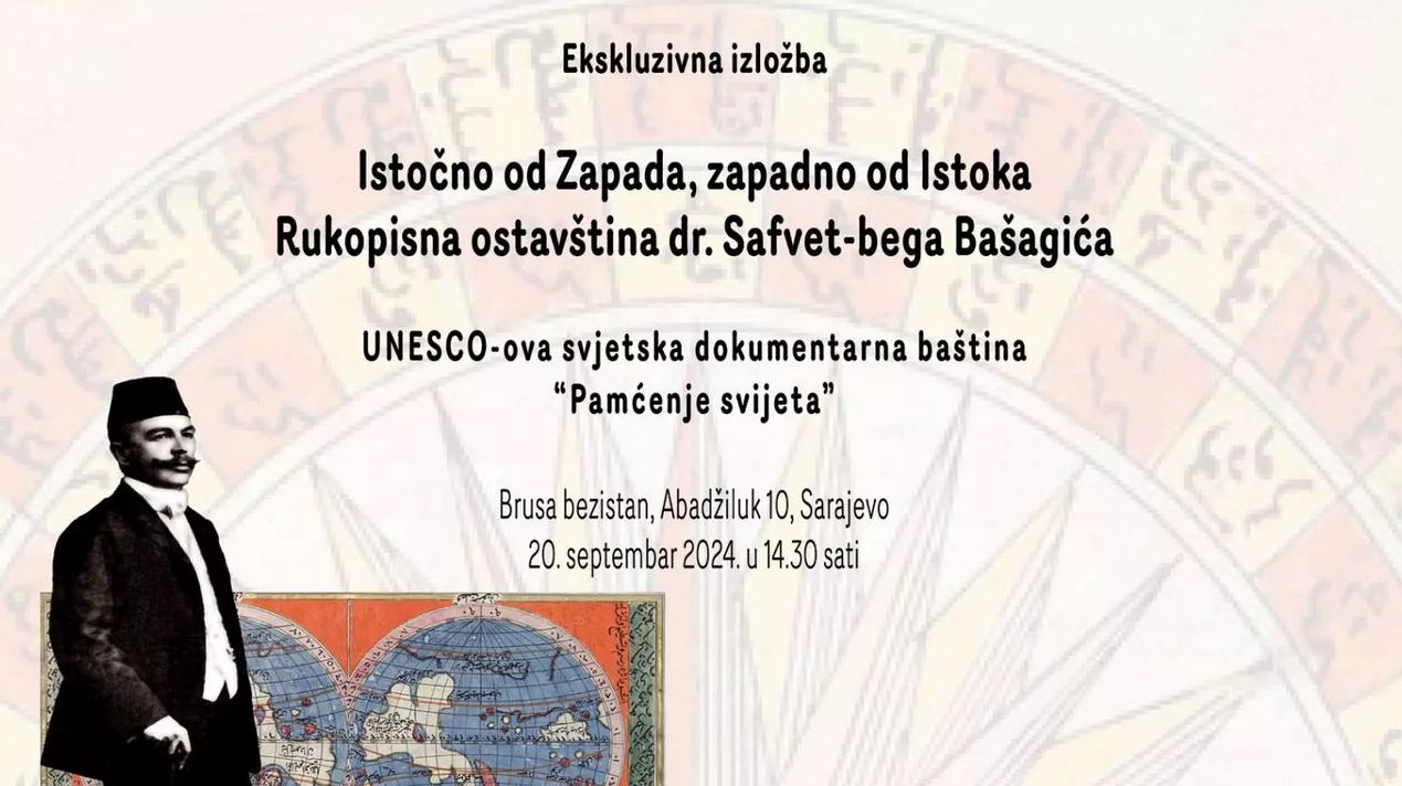 Predsjednik Bošnjačke zajednice kulture „Preporod“ prof. dr. Sanjin Kodrić naglasio je da je riječ o unikatnoj izložbi rukopisne ostavštine književnog i kulturnog prvaka