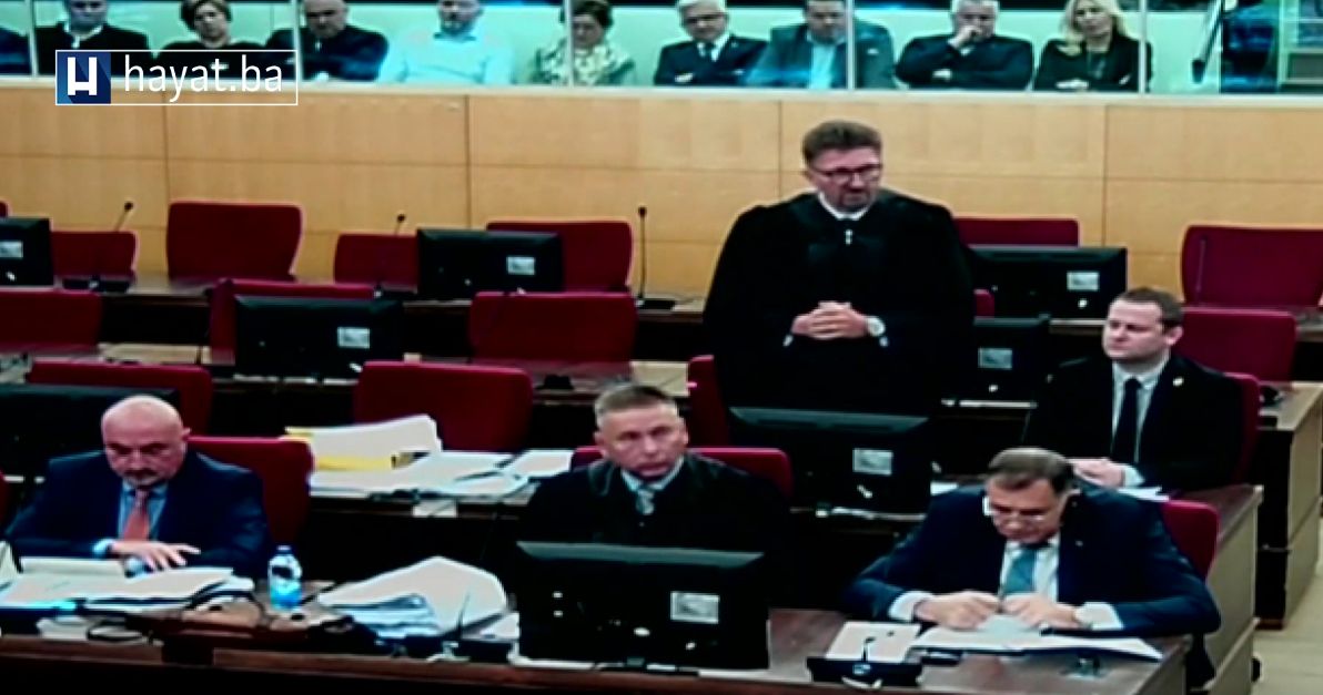 I danas se propitivala legitimnost visokog predstavnika, poštivanje Dejtonskog mirovnog sporazuma