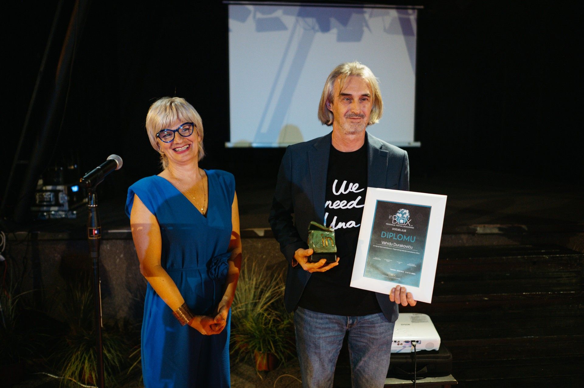 Program 4. regionalnog festivala monodrame inBox završen je izvedbom predstave Zijaha Sokolovića
