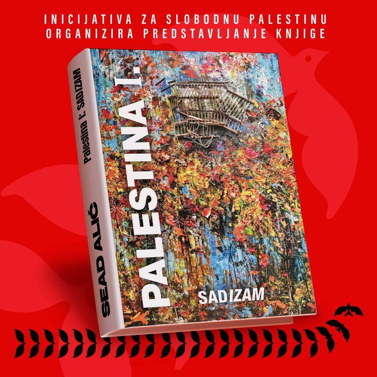 Knjiga nosi naziv "Palestina I (SADizam)", a pojam sadizma ima dvojako značenje jer progovara i o upletenosti Sjedinjenih Američkih država u ratna dešavanja u Palestini