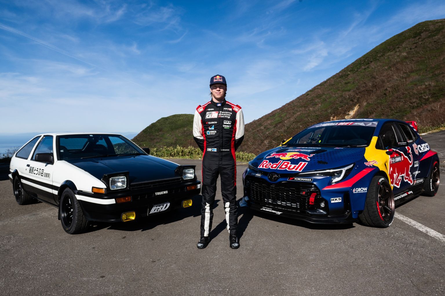 Rovanperä je tako posjetio planinu Iwaki, gdje je vozio pomenutim izazovnim zavojima između podnožja i vrha