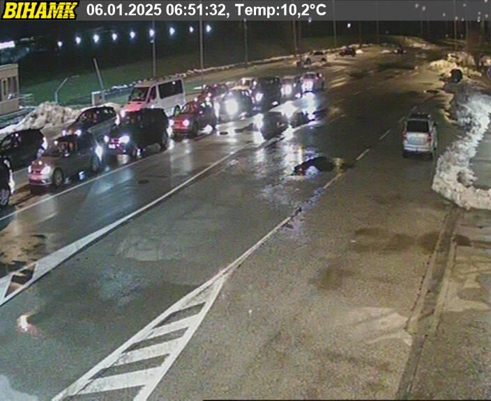 Završeni praznici: Kilometarske kolone automobila na izlazu iz Bosne i Hercegovine