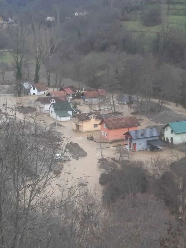 Kuće ponovo pod vodom području Konjica, mještani u strahu da će se ponoviti scenario iz oktobra