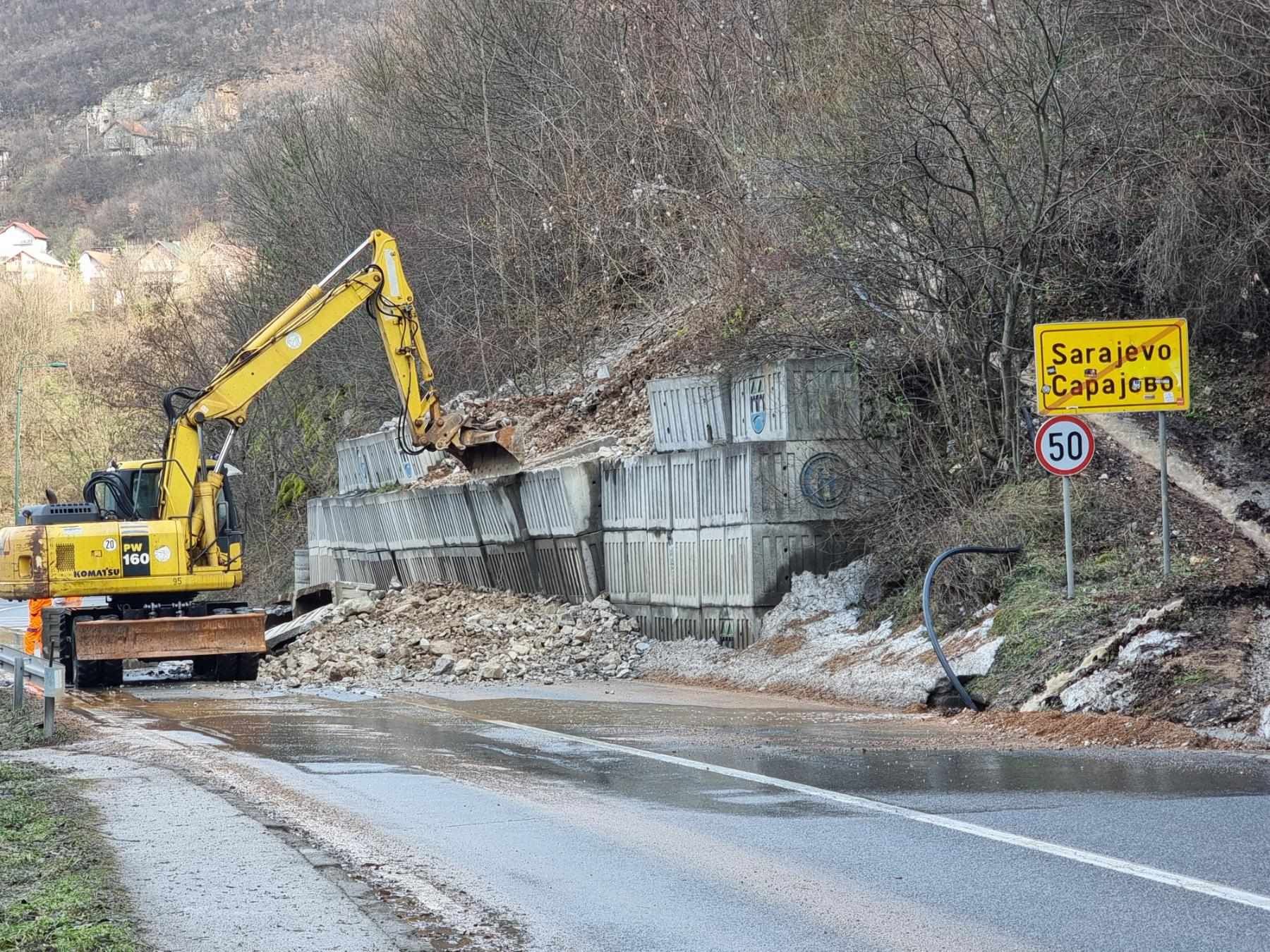 Policija preusmjerava vozila na alternativni put kroz centar Sarajeva