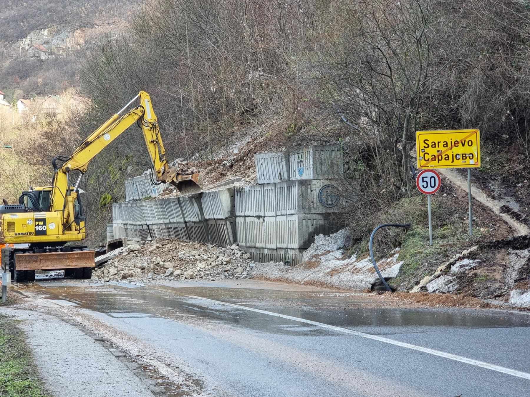 Policija preusmjerava vozila na alternativni put kroz centar Sarajeva