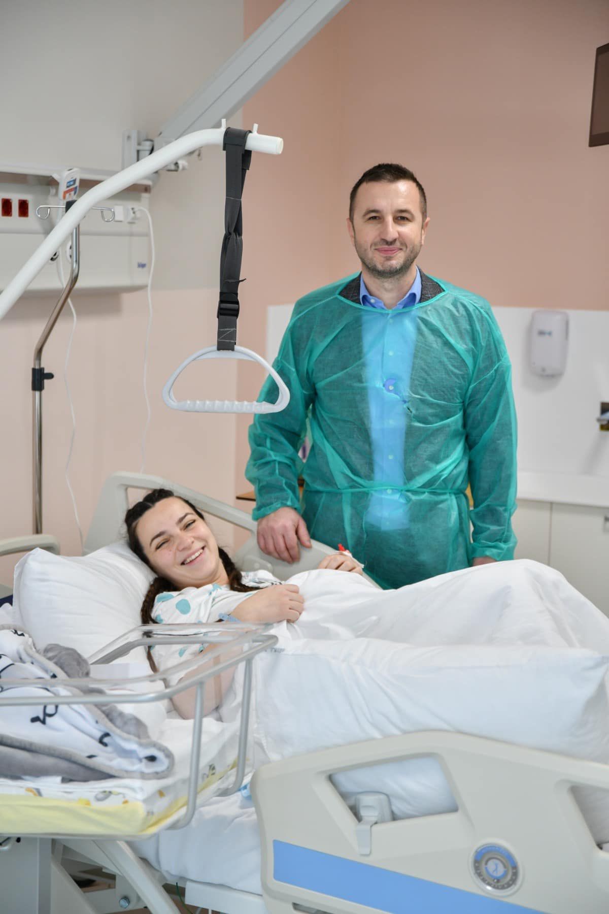Načelnik Efendić posjetio prvu bebu rođenu u Novoj Godini u općini Novi Grad Sarajevo