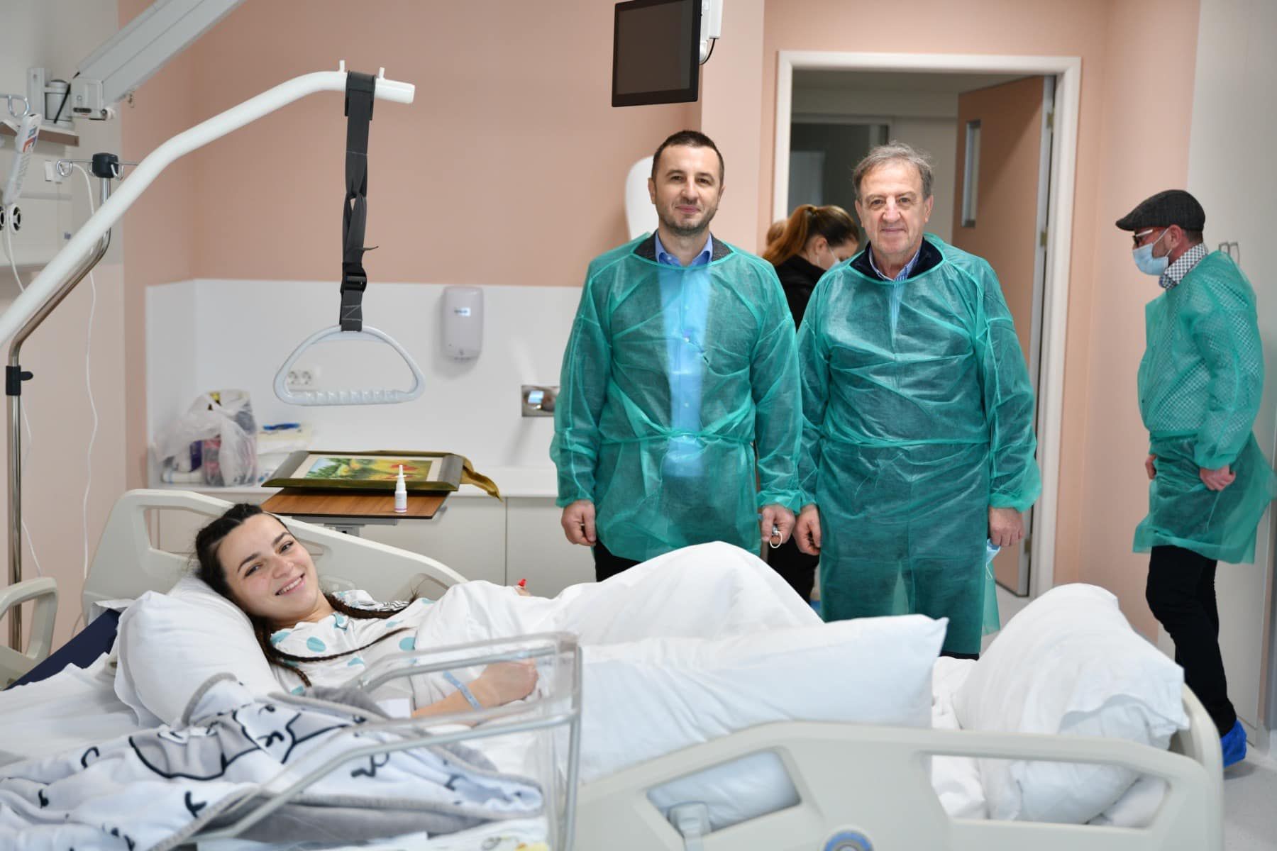 Načelnik Efendić posjetio prvu bebu rođenu u Novoj Godini u općini Novi Grad Sarajevo