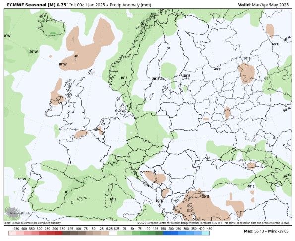 Objavljena velika prognoza: Pred Evropljanima toplo proljeće!