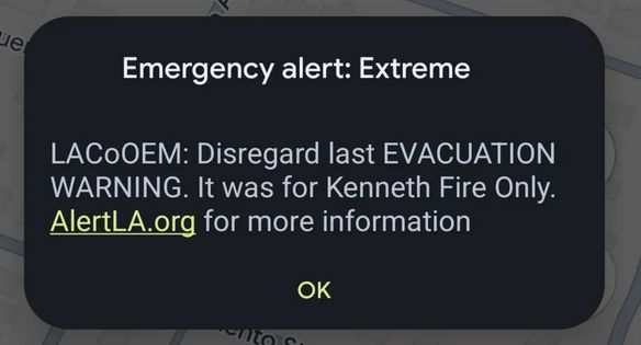 Oko 10 miliona stanovnika Los Angelesa dobilo greškom poruku o hitnoj evakuaciji: Bijesni su