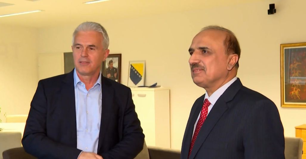 Našu televiziju danas je posjetila Njegova ekselencija, Sejd Kajser Abas Šah, ambasador Islamske republike Pakistan u našoj zemlji