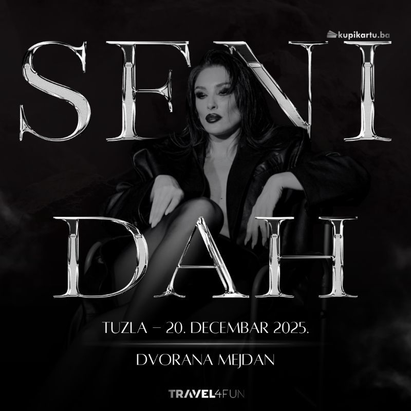 Senidah najavila koncerte u BIH