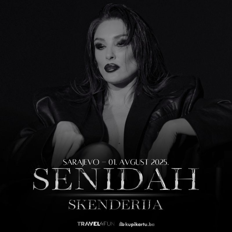 Senidah najavila koncerte u BIH