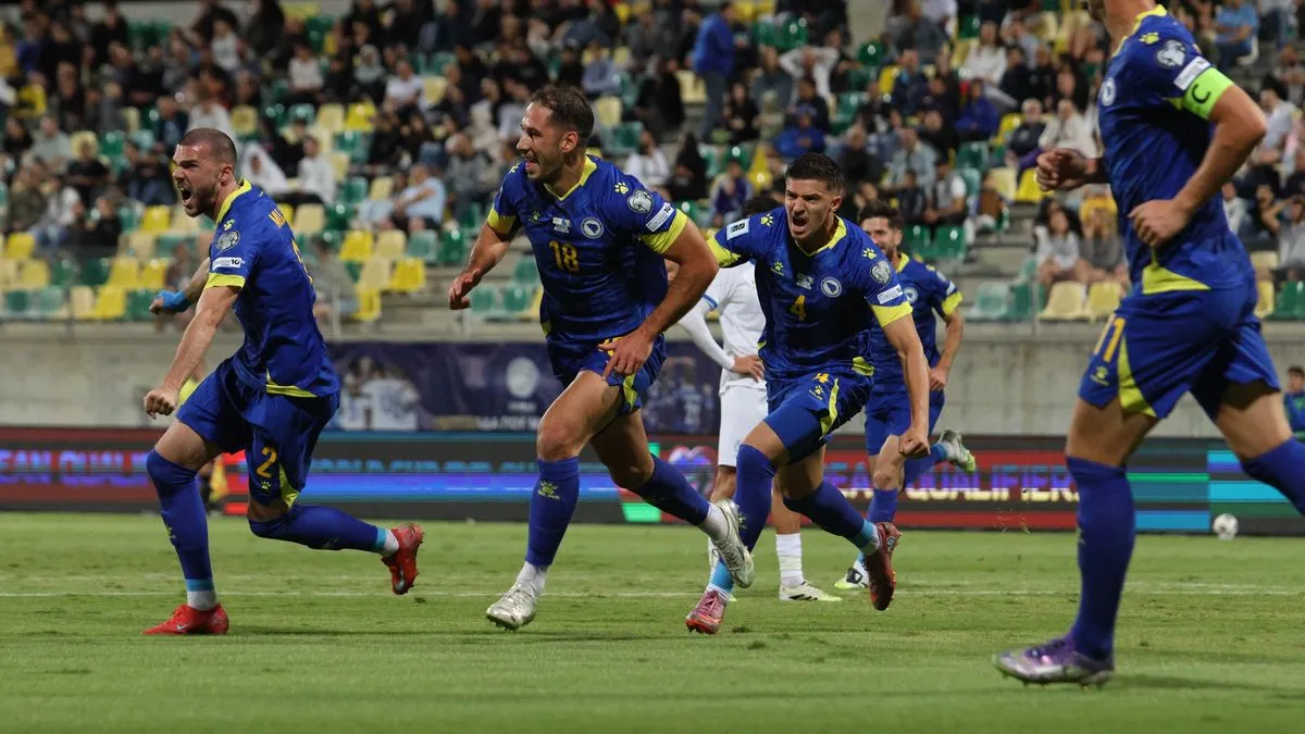 Nogometna reprezentacija Bosne i Hercegovine odigrala je samo 2-2 protiv Kipra