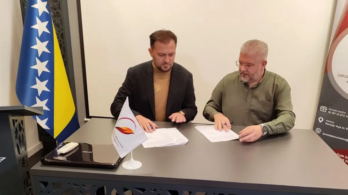 Ovaj Memorandum o saradnji potpisan je sa namjenom stvaranja uslova za saradnju u projektima i oblastima od zajedničkog interesa.