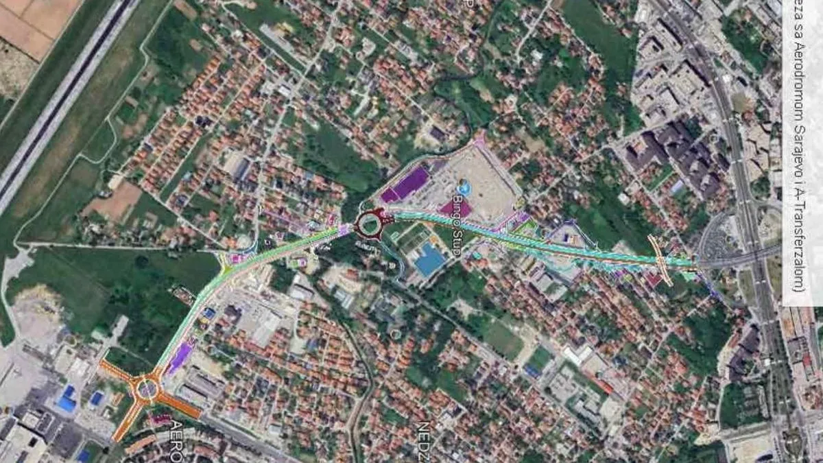Aktivnosti na pribavljanju potrebnih dozvola od Općine Ilidža, kako bi se projekt mogao kompletirati sve do Aerodroma Sarajevo