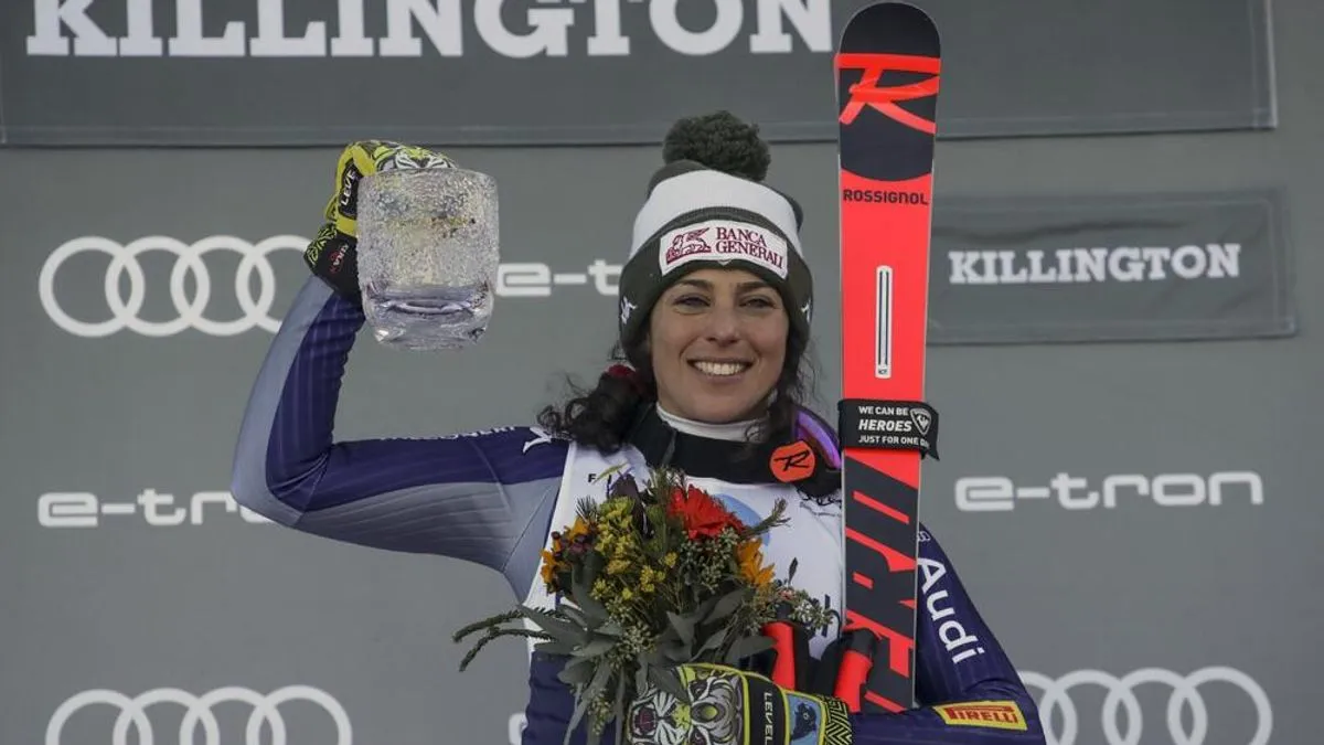 Bassino je u karijeri ostvarila sedam pobjeda u Svjetskom kupu pri čemu šest u veleslalomu