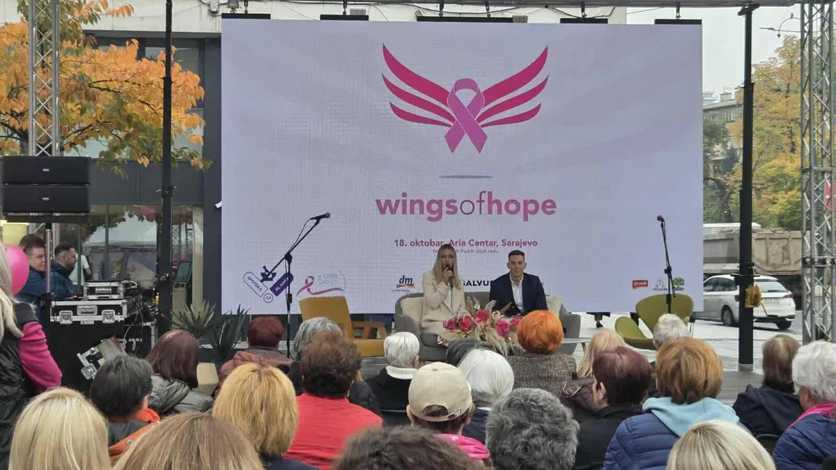 "Wings of Hope": Sarajevo pružilo podršku ženama u borbi protiv raka dojke