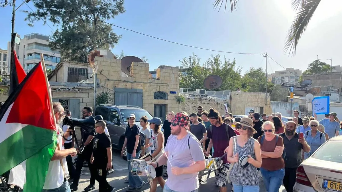 Raseljavanje Palestinaca i učvršćivanje izraelskih naselja u srcu ove četvrti