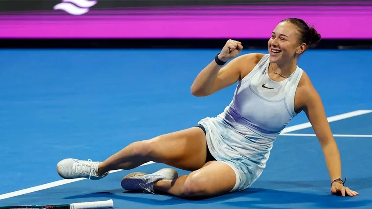 Nakon što je prvi set izgubila 0-6, 20-godišnja Čehinja se opustila, zaigrala bolje i samouvjereno osvojila drugi set