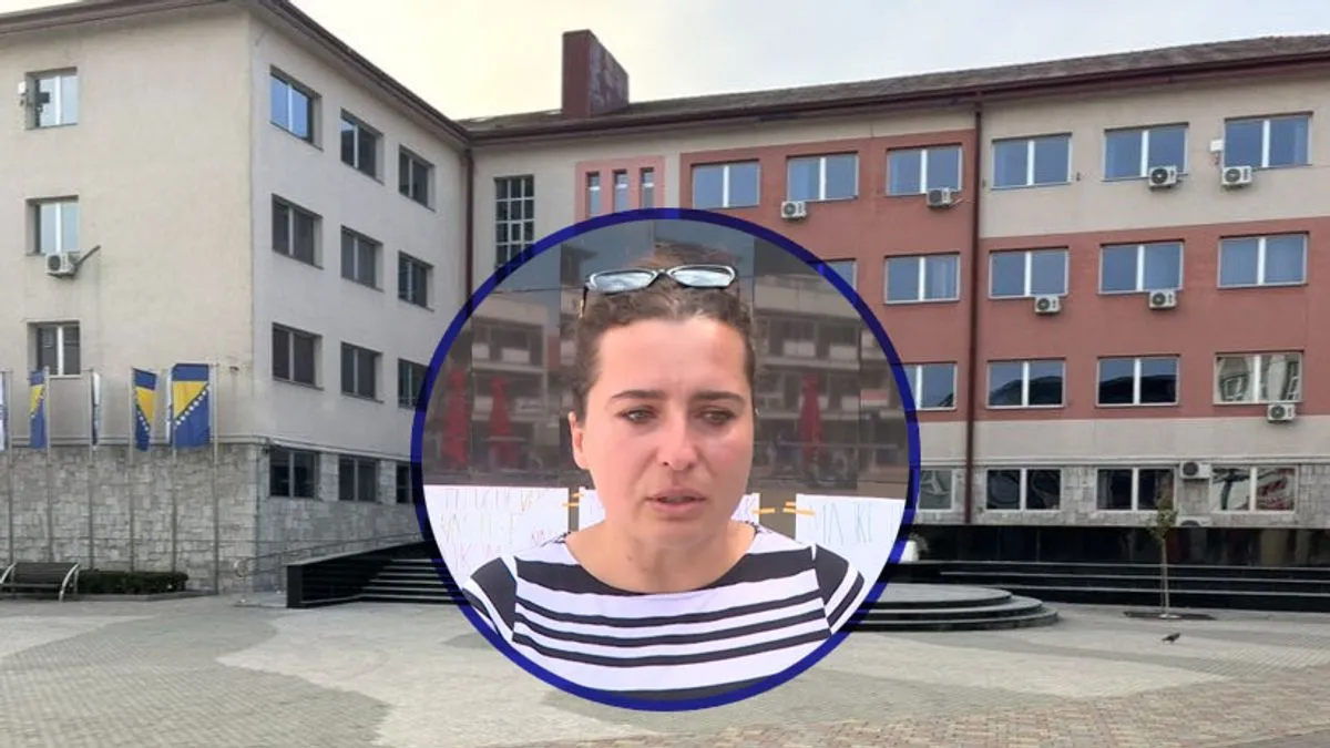 Premda je iscrpljena i narušenog zdravlja, nastavlja protestovati.