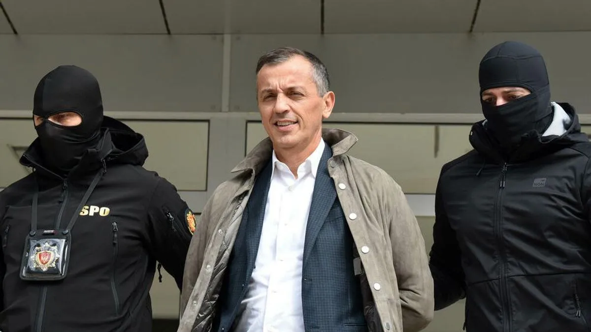 Bošković je nakon hapšenja priveden u Specijalno policijsko odjeljenje