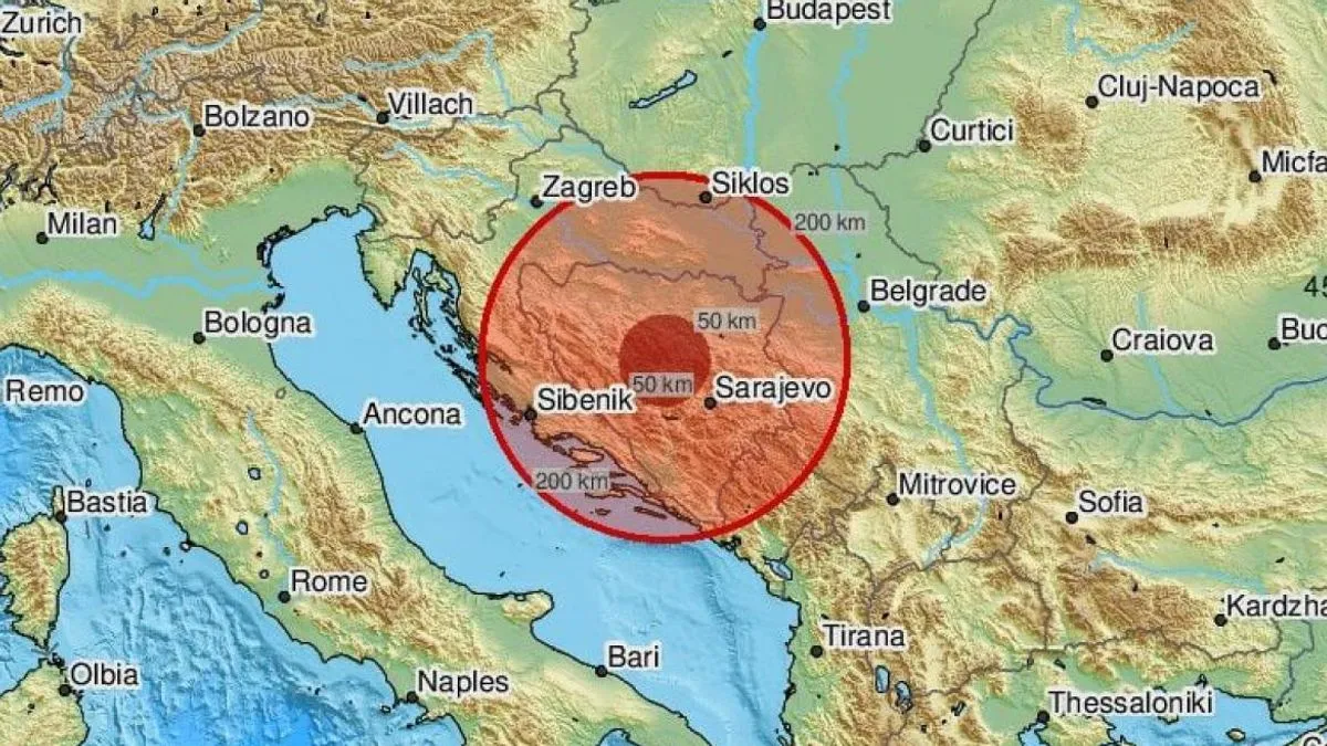 Potres se osjetio i u okolnim gradovima – Vitezu, Travniku, Gornjem Vakufu i Prozoru.