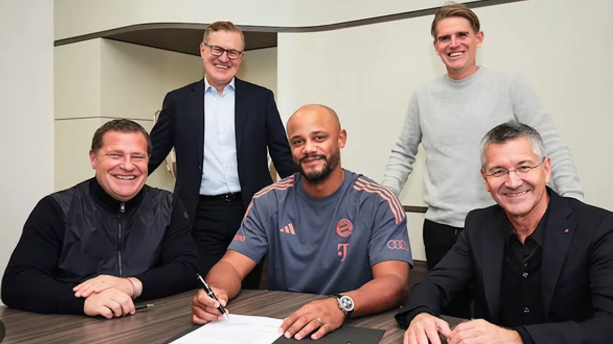 Bayern München produžio je ugovor s Vincentom Kompanyjem s 2027. do 2029. godine.