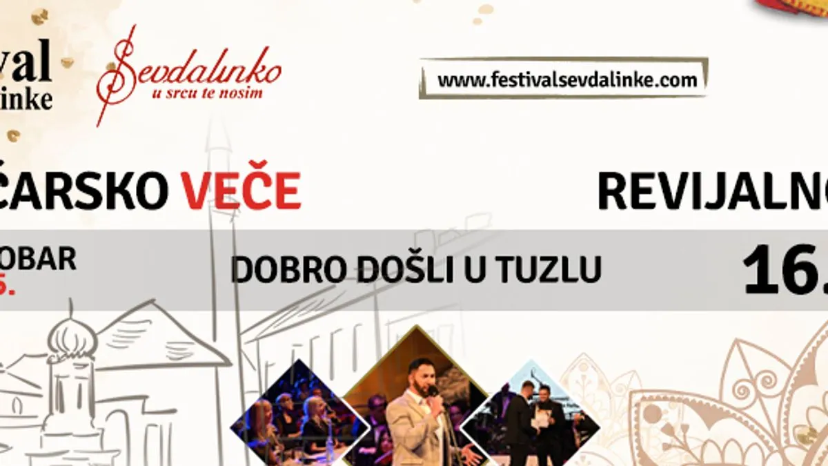  Festival Sevdalinke “Sevdalinko u srcu te nosim” ostaje simbol kulturnog identiteta Tuzle i cijele Bosne i Hercegovine 