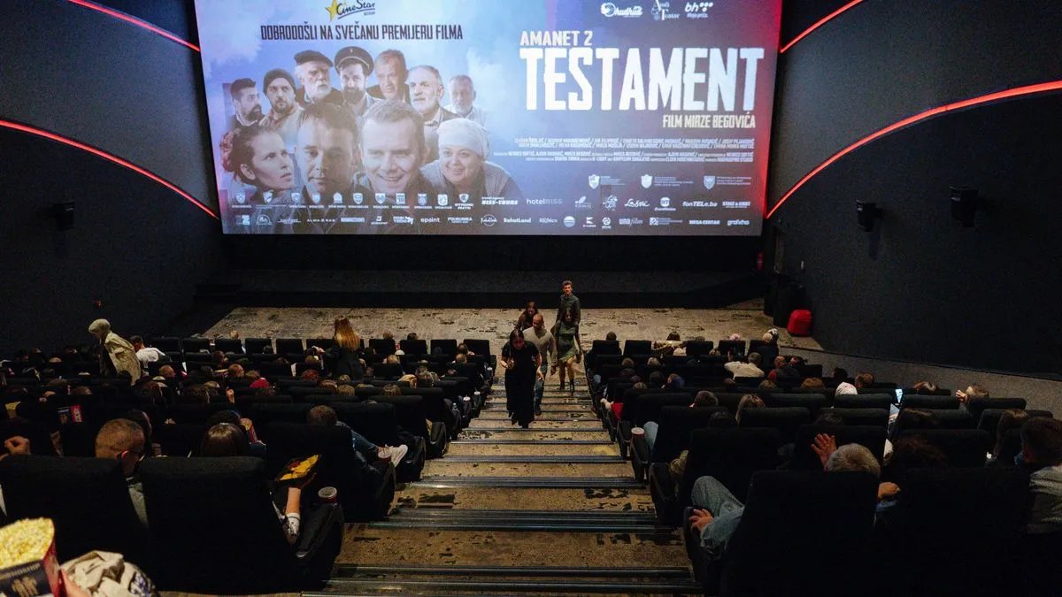 Fenomen u kinima: Testament već drugu sedmicu ruši holivudske naslove!