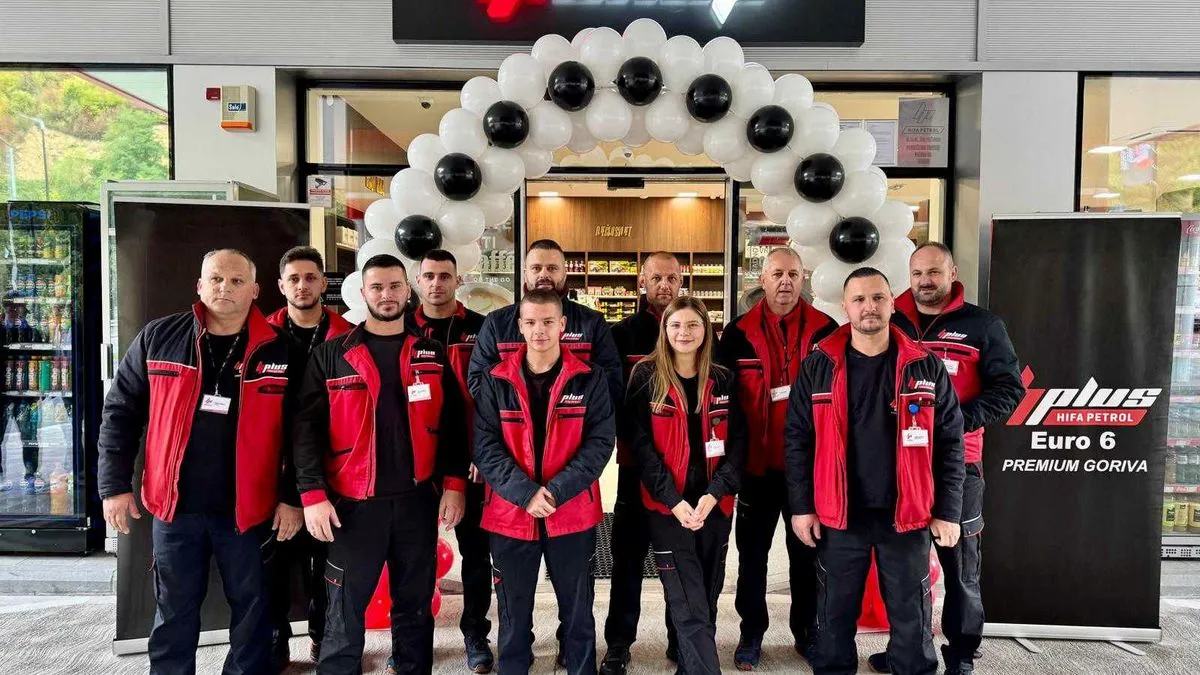 Otvorena 60. Hifa Petrol benzinska pumpa u Travniku
