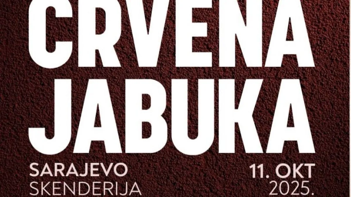 Tamo gdje ljubav počinje: Crvena jabuka slavi 40 godina karijere u Skenderiji