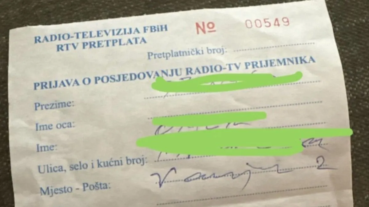 Regulatorna agencija je nadležna da utvrđuje visinu RTV takse o čemu konačnu odluku donosi Parlament Bosne i Hercegovine o roku od 30 dana.