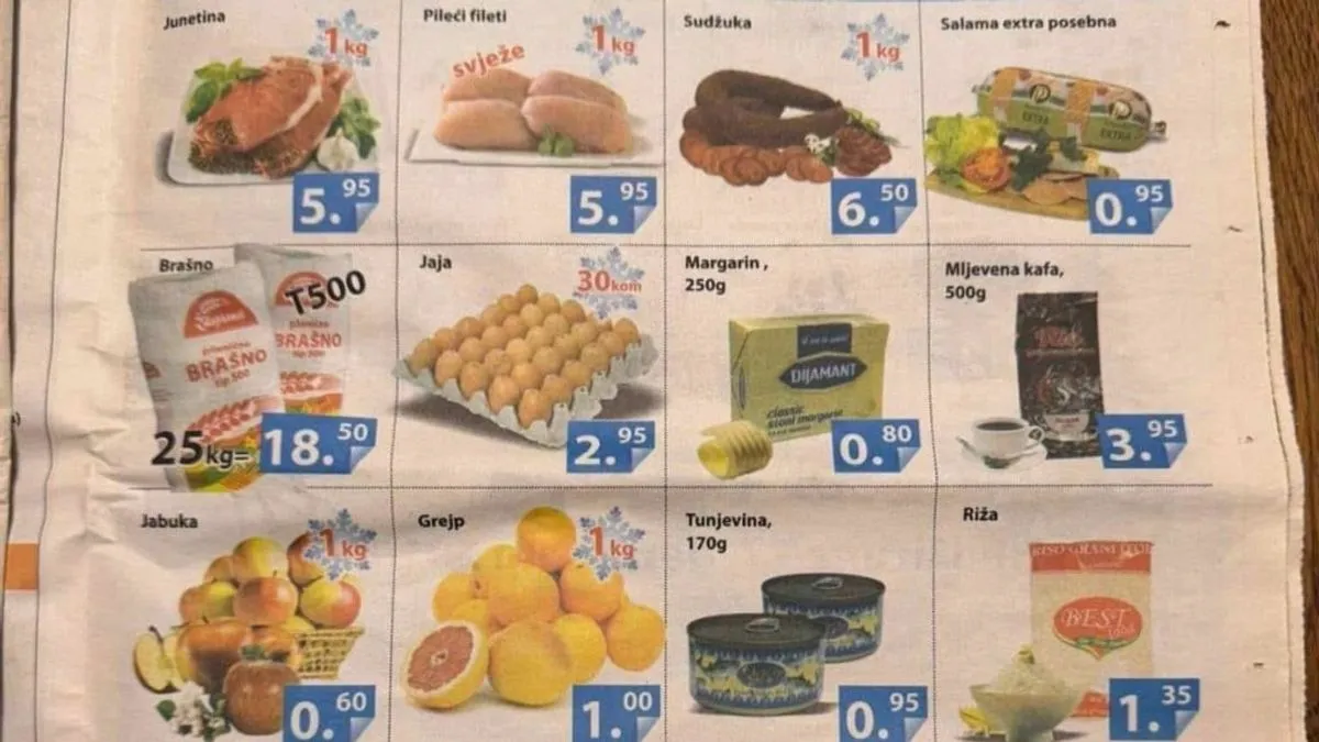 Dok je 2010. stotinu maraka bilo dovoljno za sedmičnu kupovinu, danas je to tek simboličan iznos koji pokriva osnovne namirnice za nekoliko dana.