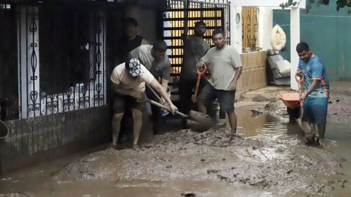 Predsjednica Claudia Sheinbaum izjavila je da se nije očekivalo da će količina padavina biti ovako razorna