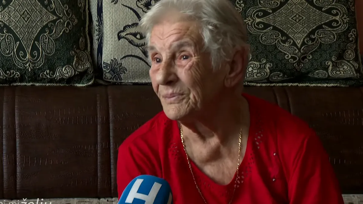 Na pitanje kako se osjeća, skromno je odgovorila: ‘Bit će bolje.’