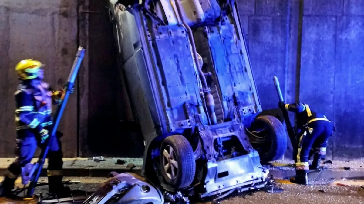 Napila se, pa sletjela sa autom u podvožnjak: 'Parkirala' se tako da ne smeta nikome