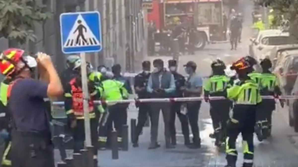 Haos u Španiji: Urušila se zgrada u centru Madrida, ima povrijeđenih