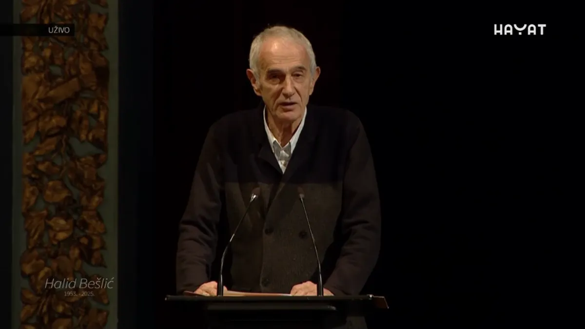 'Ova sedmica pokazala je da je tvoje mjesto svugdje, imali smo privilegiju da živimo u vremenu kad si živio i da budeš dio našeg života.'